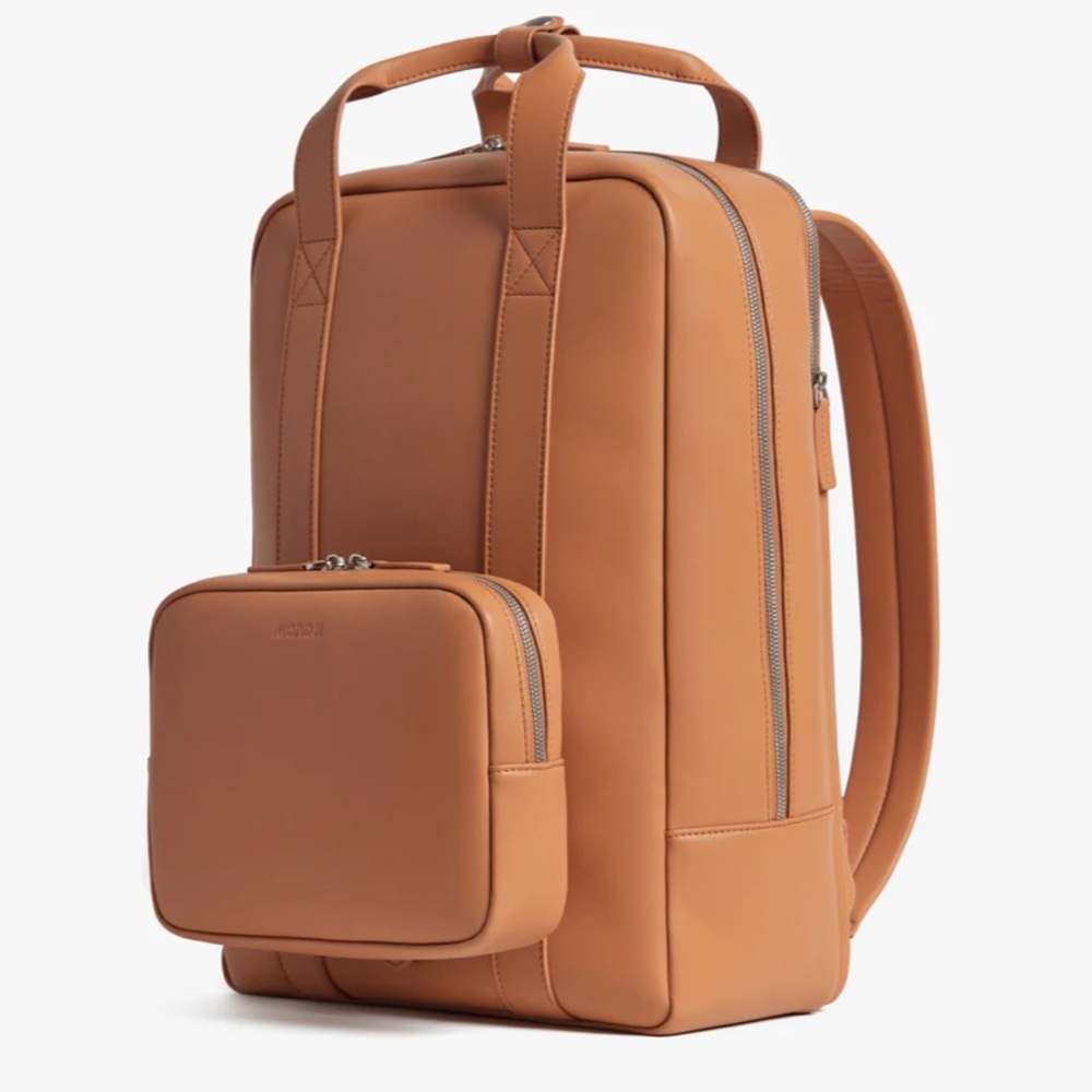 Travel Metro Backpack for Work/Travel in Tan